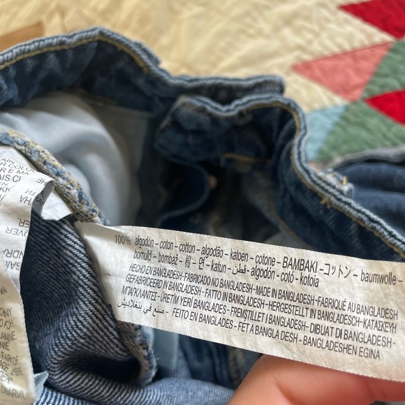 Zara shorts set of two cream blue 6 - Picture 10 of 10